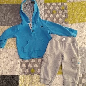 Hoodie and sweatpants